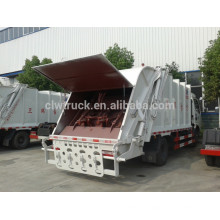 2015 new 6m3 mini garbage truck, dongfeng compactor garbage truck price